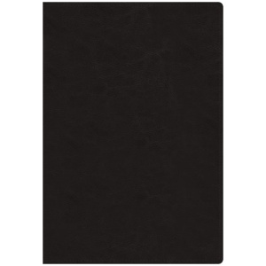 Biblia NBLA del ministro negra imitación piel
