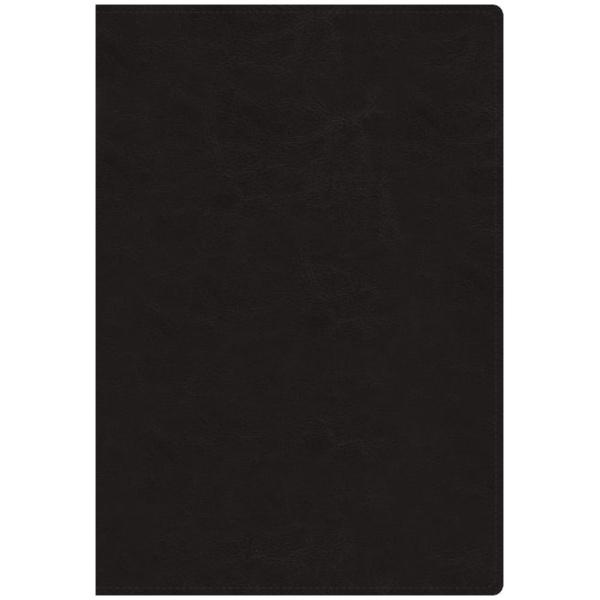 Biblia NBLA del ministro negra imitación piel