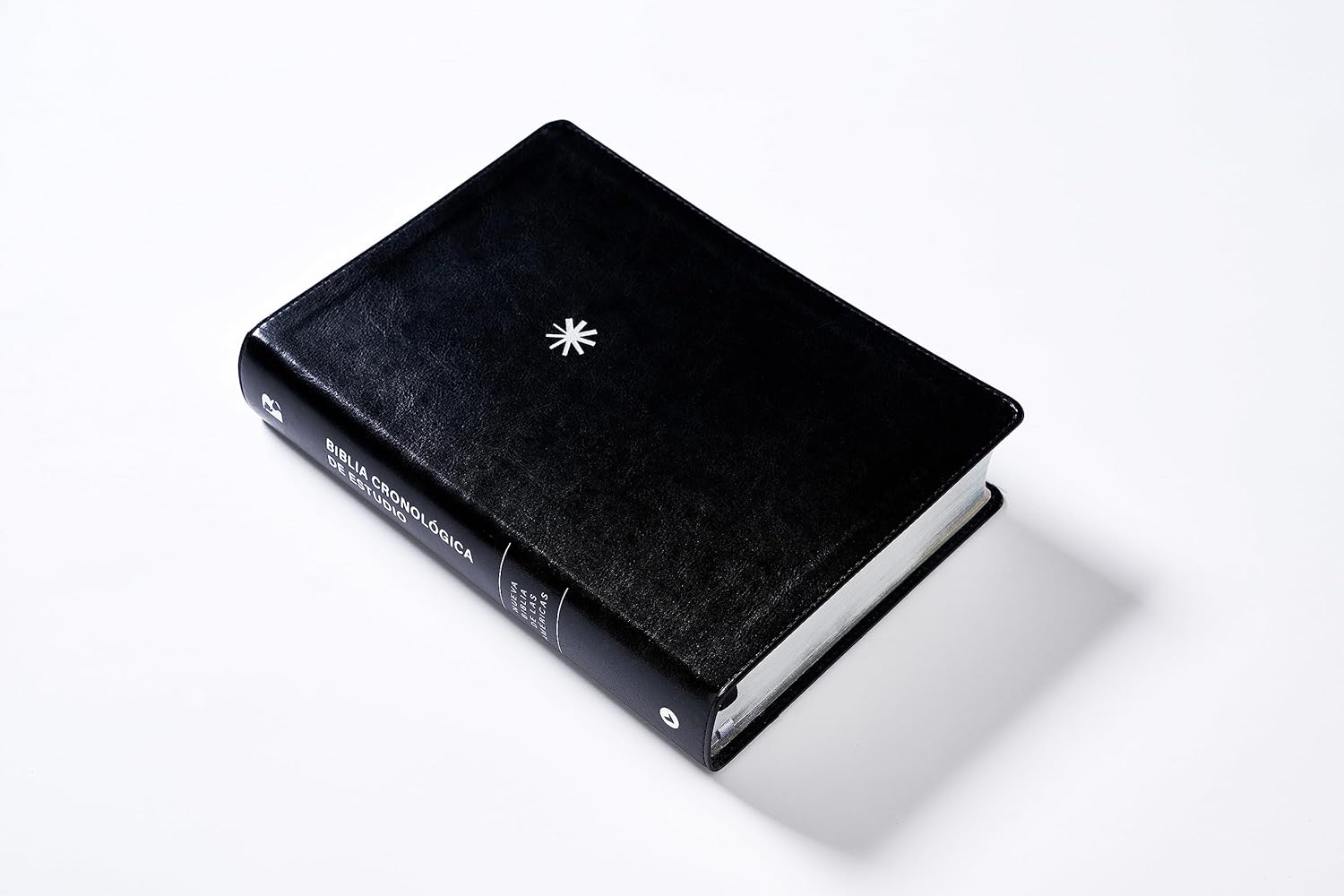 Biblia Nbla Cronológica De Estudio Negra Imitación Piel
