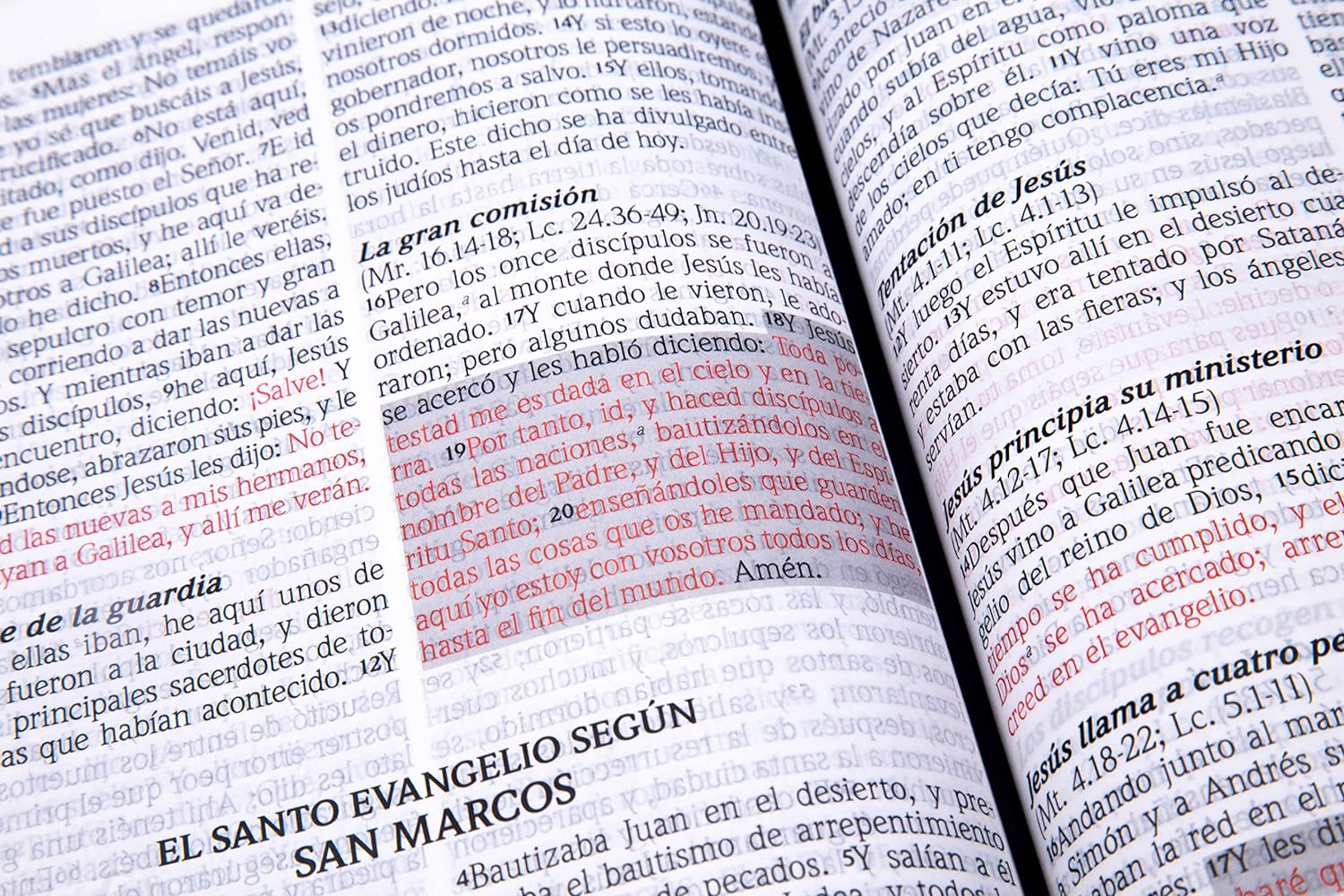 Biblia RVR1960 De Promesas Jesús Para Todos Letra Grande Manual Piel Índice Cierre