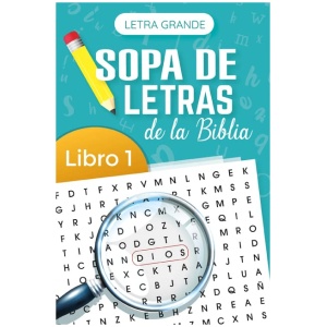Sopa De Letras De La Biblia Letra Grande Libro 1