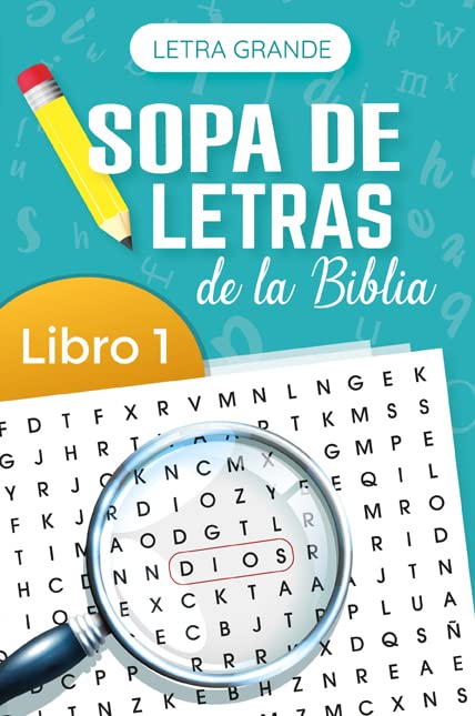 Sopa De Letras De La Biblia Letra Grande Libro 1