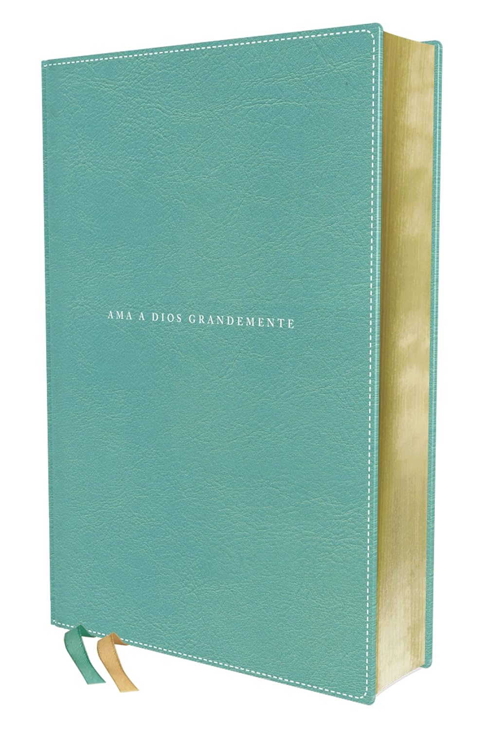 Biblia NBLA Ama A Dios Grandemente, Leathersoft Turquesa