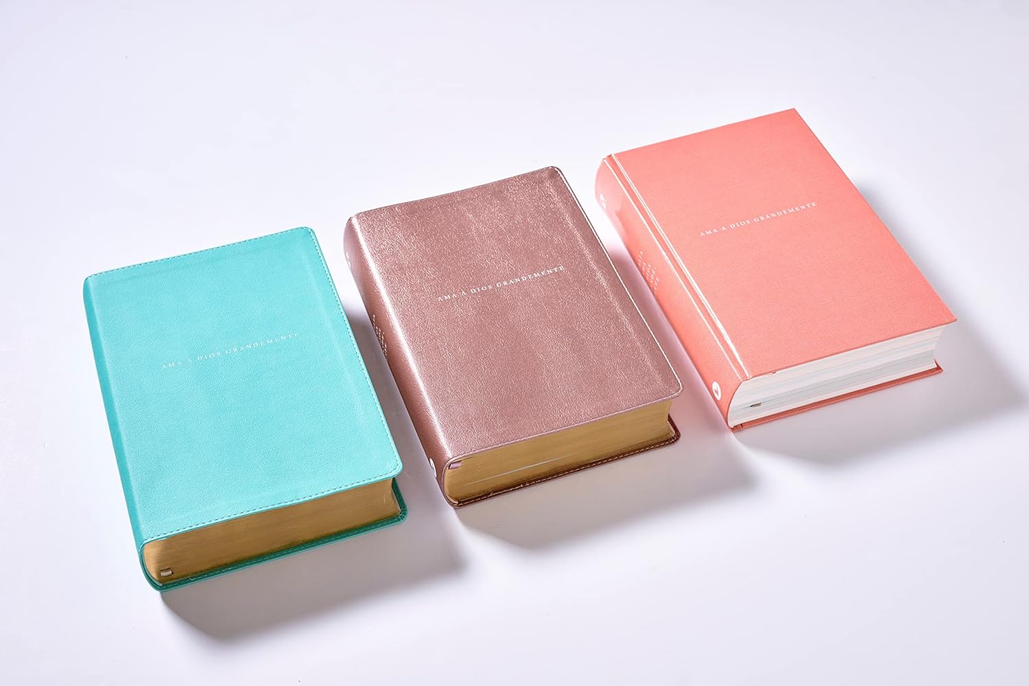 Biblia NBLA Ama A Dios Grandemente, Leathersoft Turquesa