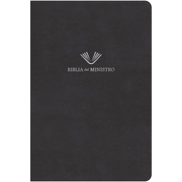 Biblia RVR1960 Del Ministro Ampliada Negro Piel 12pt