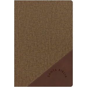 Biblia RVR1960 Manual Café Piel Fabricada Índice 12pt