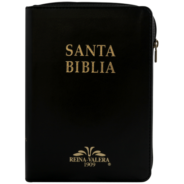 Biblia RV1909 mediana negro cierre índice VR055ZTI - Image 3