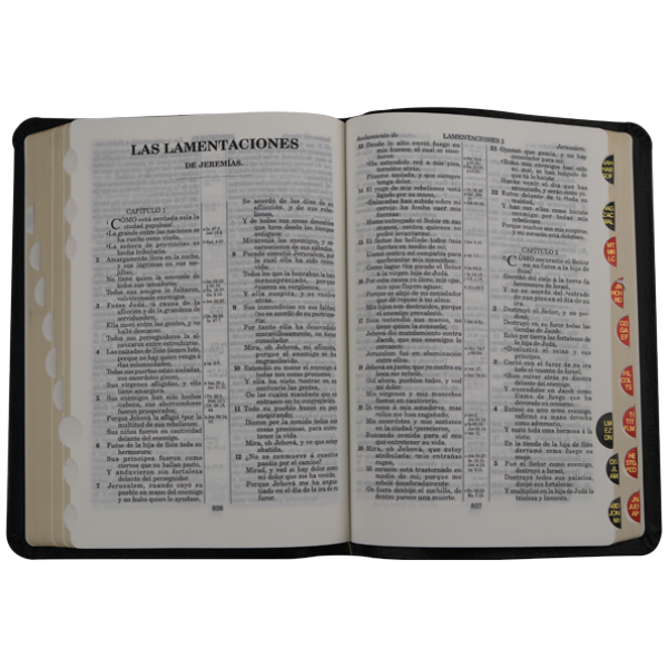 Biblia RV1909 mediana negro índice VR055TI - Image 2
