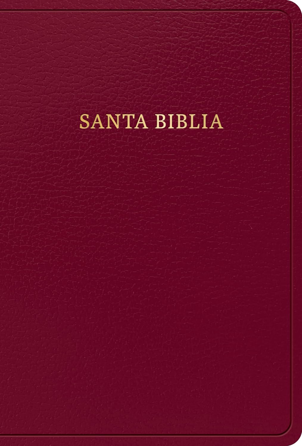 Biblia RVR1960 Manual Borgoña Imitación Piel 12pt