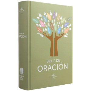Biblia RVR1960 De Estudio De Oración Grande Tapa Dura Crema 12pt
