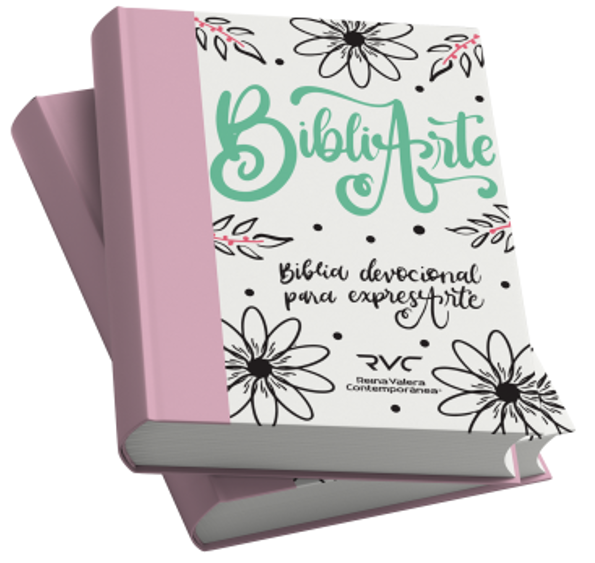 Biblia RVC bibliarte lino-rosa tapa dura RVC084cPJR