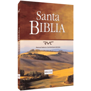 Biblia RVC Misionera Mediana Letra Chica Rústica Paisaje