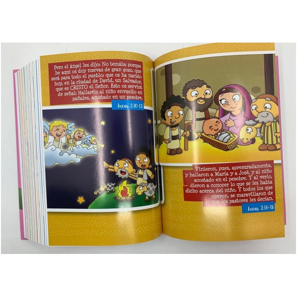 Biblia RVR1960 Mi gran viaje tapa dura rosa chica 10pt - Image 6