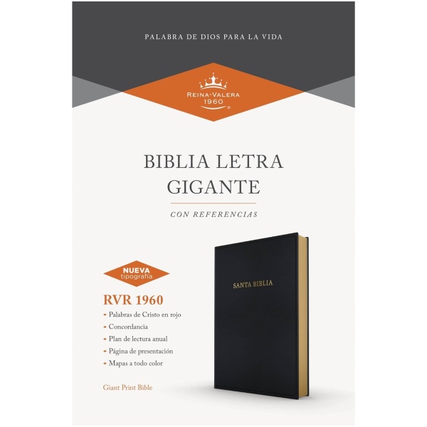 Biblia RVR1960 Letra gigante negro 2023  imitación piel - Image 7