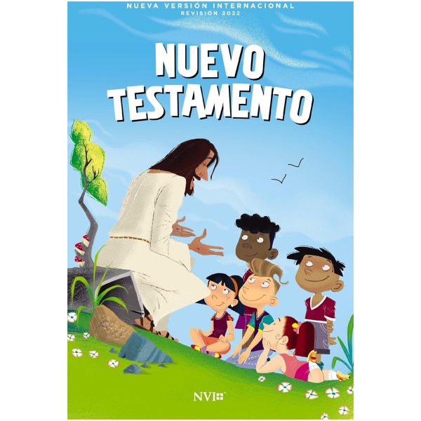 Nuevo Testamento NVI texto revisado 2022 niños 8pt