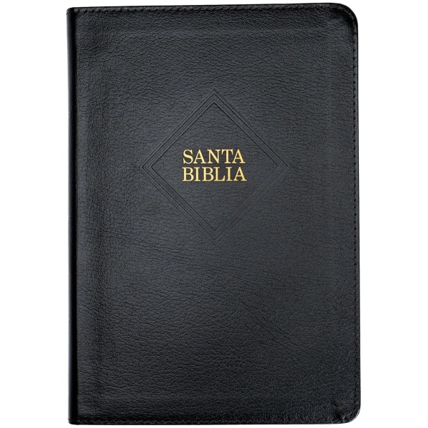 Biblia RVR1960 Letra gigante negro 2023 piel fabricada