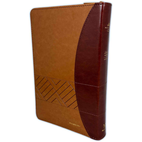 Biblia RVR1960 Excelencia café rect IP cierre índice manual 12.5P 065PJR vs - Image 3