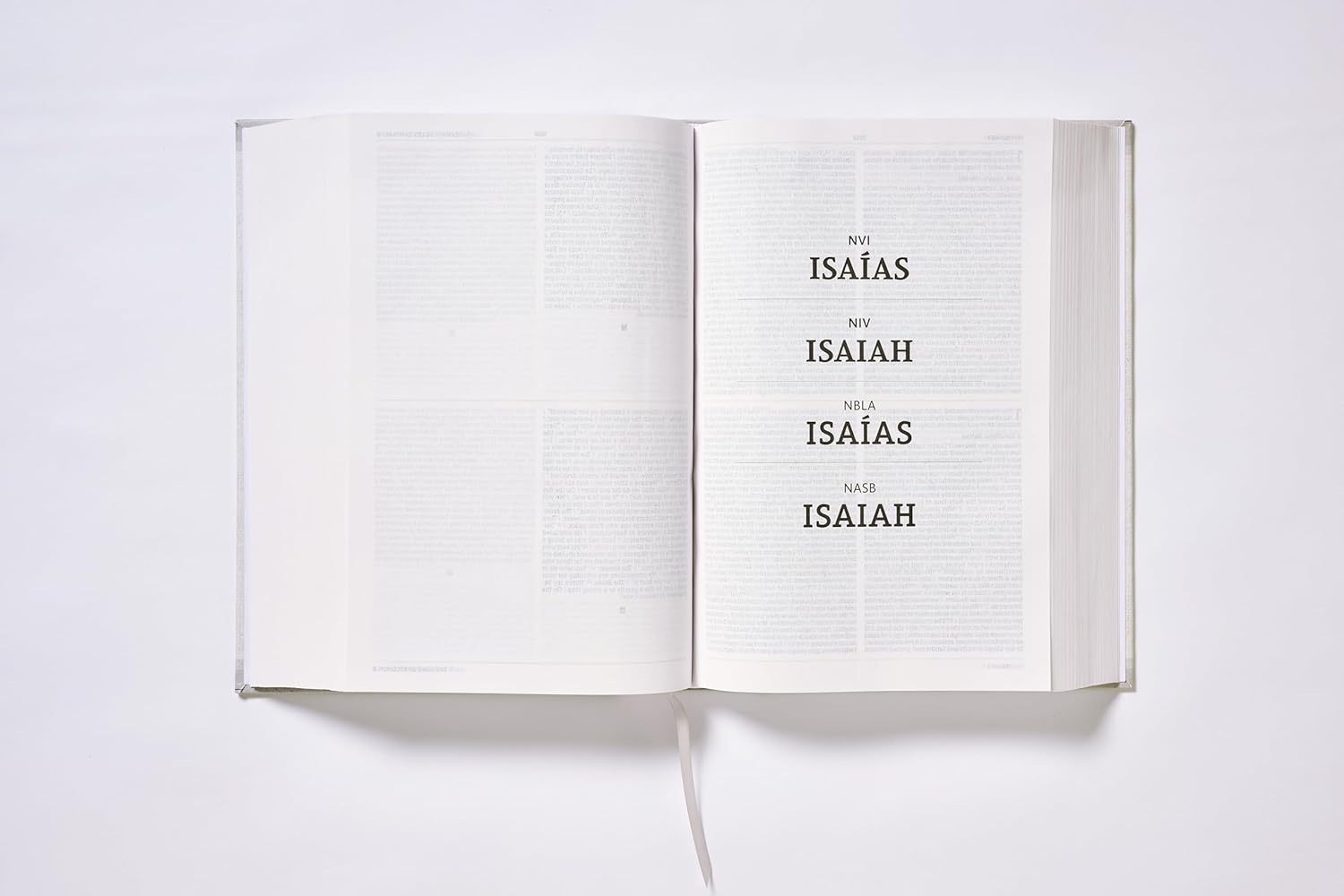 Biblia NVI NIV NBLA NASB Paralela bilingüe TD