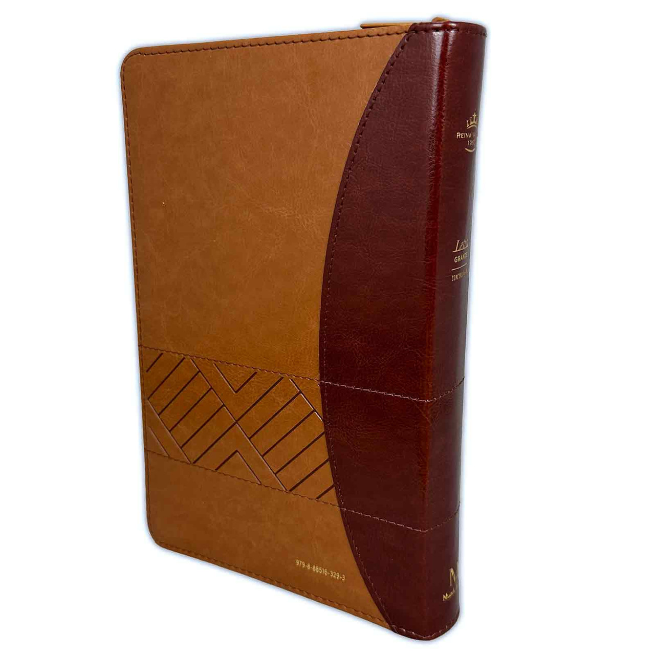 Biblia RVR1960 Excelencia café rect IP cierre índice manual 12.5P 065PJR vs