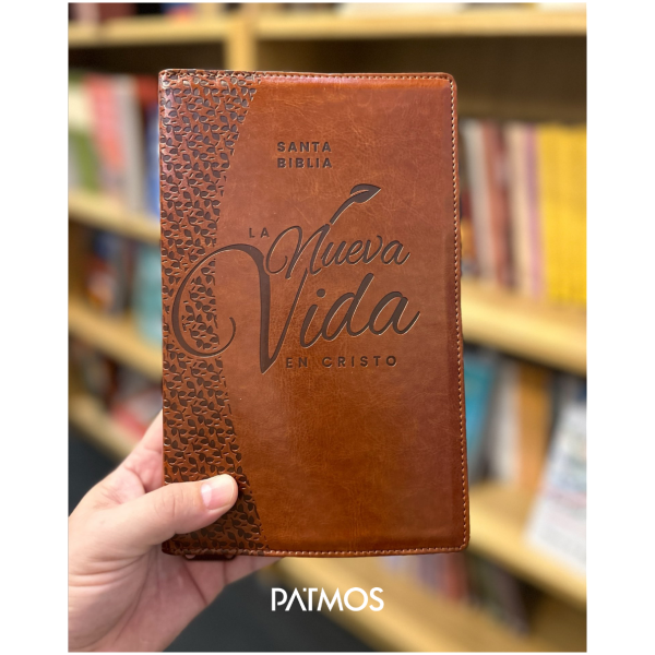 Biblia NVI nueva vida en Cristo Simi piel - Image 3