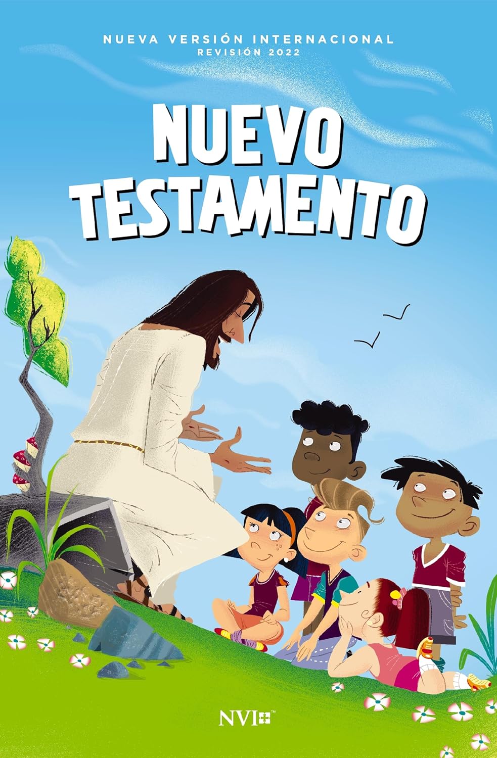 Nuevo Testamento NVI texto revisado 2022 niños 8pt