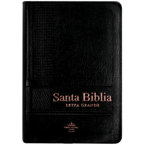 Biblia RVR1960 bolsillo vinilo negro 12pt RVR022cLGPJRTI