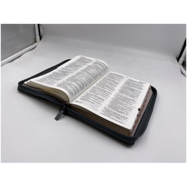 Biblia RVR1960 Clásica negro cierre índice manual 12.5pt 065PJR - Image 2