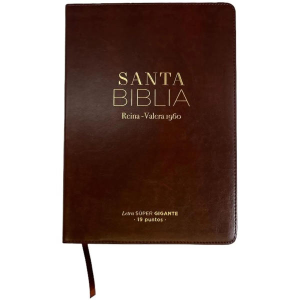 Biblia RVR1960 Clásica café super gigante 19pt 095LSGPJR - Image 2