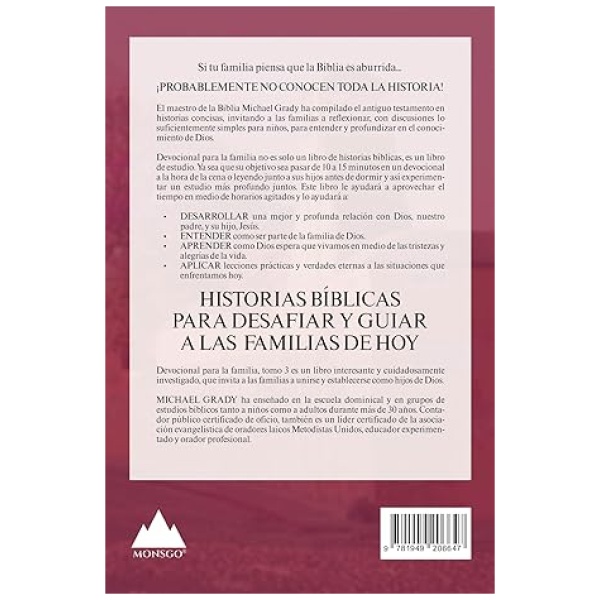 Devocional para la familia tomo 3 reflexionando juntos en la palabra - Image 2