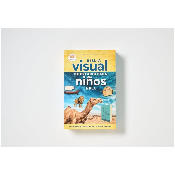 Biblia NBLA visual de estudio para niños turquesa - Image 2
