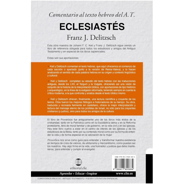 Comentario al texto hebreo del AT Eclesiastes - Image 2