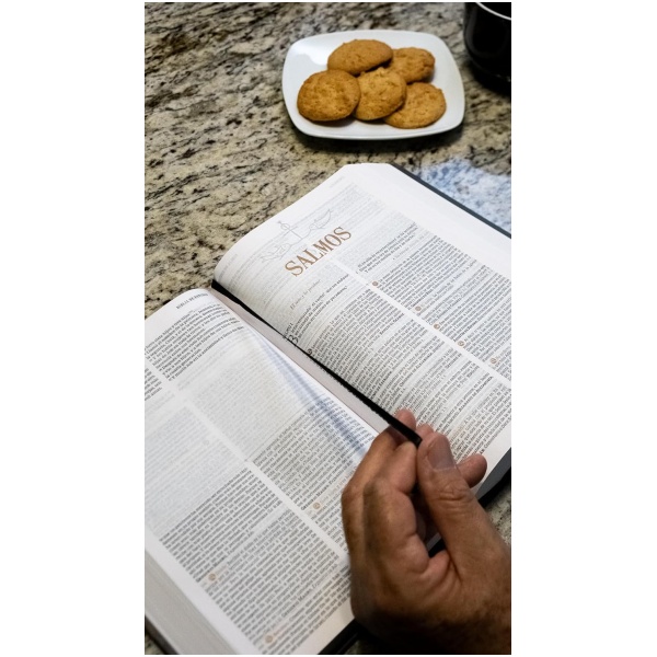 Biblia RVR revisada de estudio patristica tapa dura - Image 5