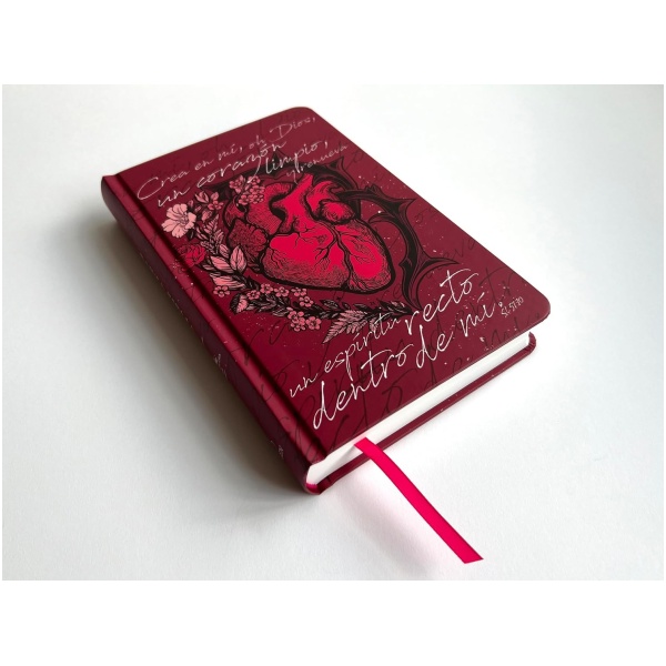 Biblia RVR1960 Nombres de Dios crea en mí un corazon limpio tela - Image 3