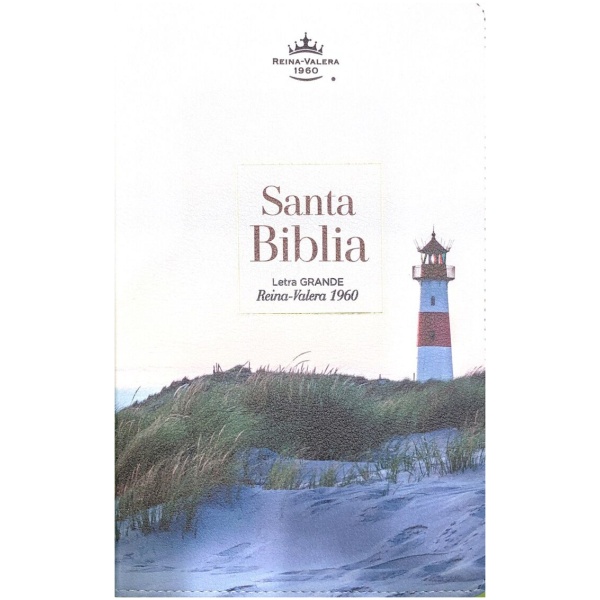 Biblia RVR1960 Supreme faro canto blanco manual 12.5pt
