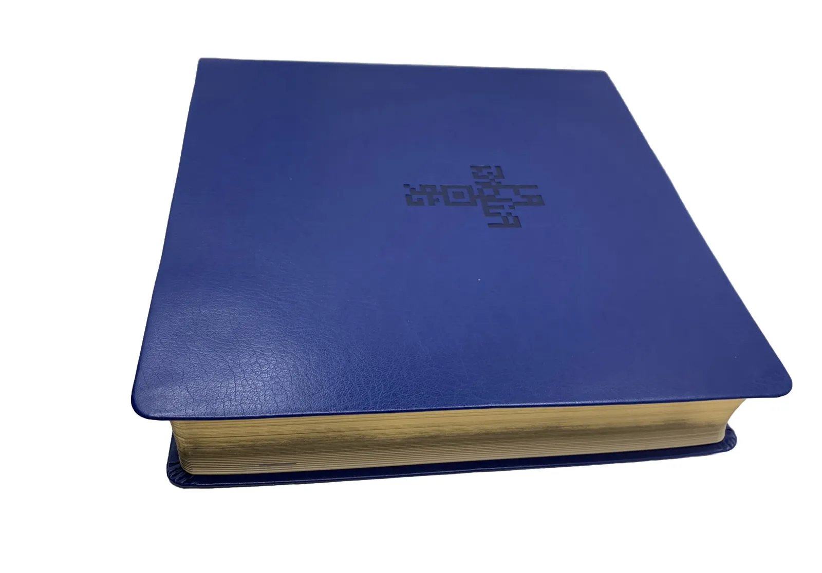 Biblia NTV QR Principios para vivir azul