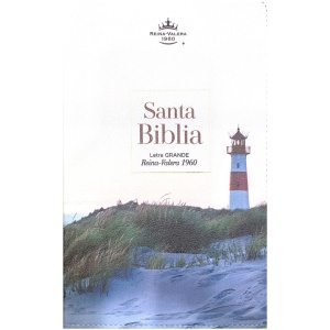 Biblia RVR1960 Supreme faro canto blanco manual 12.5pt