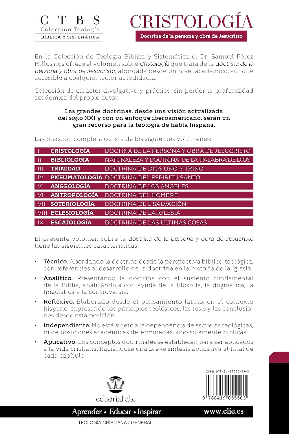 Cristología: Doctrina de la persona y obra de Jesucristo tomo 1