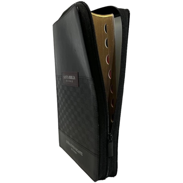 Biblia RVR1960 Classic negro im piel cierre índice 19pt 095PJR - Image 6