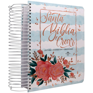 Biblia RVR1960 Crear tapa dura flores 11pt RVR083cLGPJR