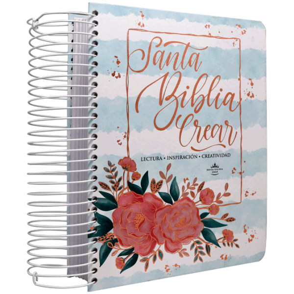 Biblia RVR1960 Crear tapa dura flores 11pt RVR083cLGPJR