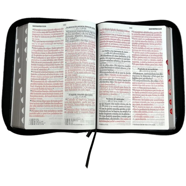 Biblia RVR1960 Classic negro im piel cierre índice 19pt 095PJR - Image 2