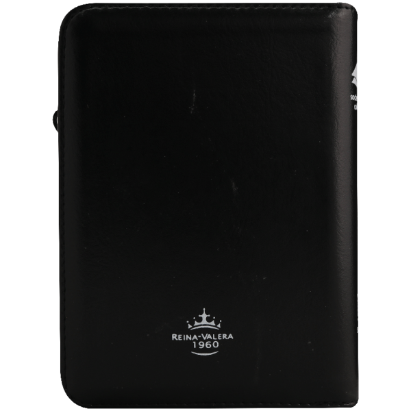 Biblia RVR1960 bolsillo Qr negro barco RVR025cZLM PJR - Image 4