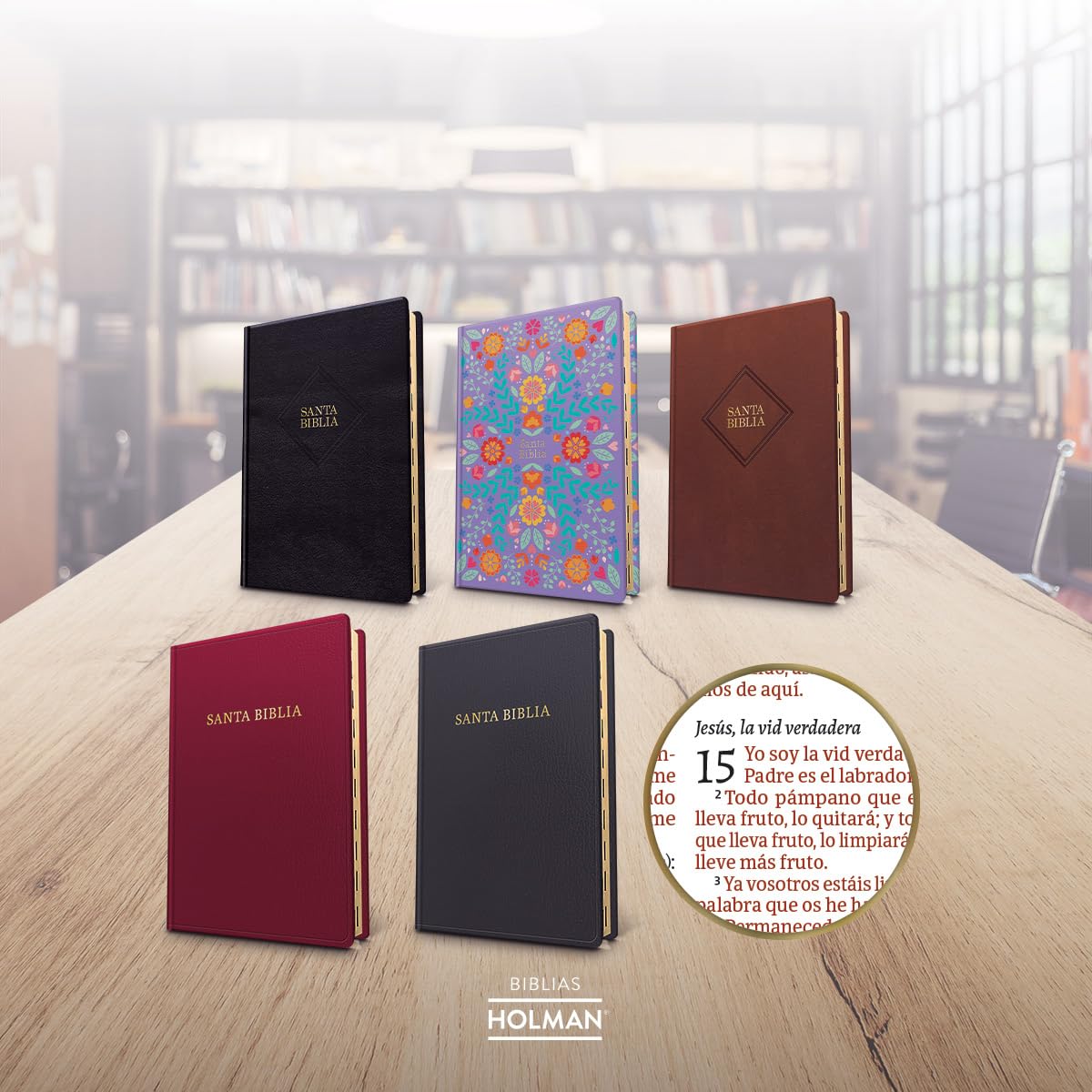 Biblia Rvr1960 Letra Gigante Floreada Índice Ed 2023