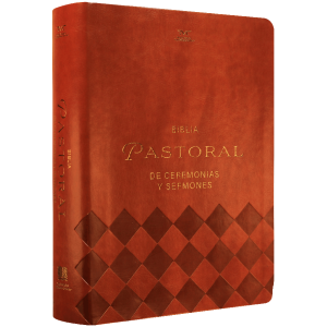 Biblia RVC pastoral ceremonias y sermones marron im piel GR
