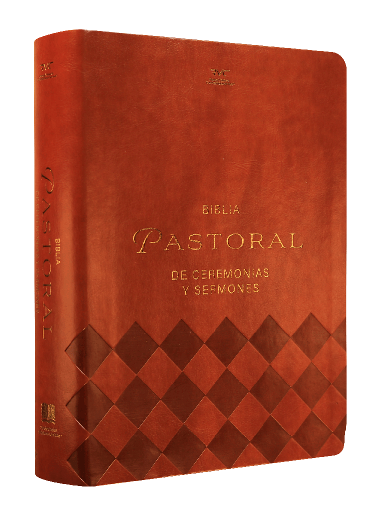 Biblia RVC pastoral ceremonias y sermones marron im piel GR