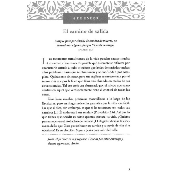 Confía en Dios en todo momento: 365 devocionales - Image 5