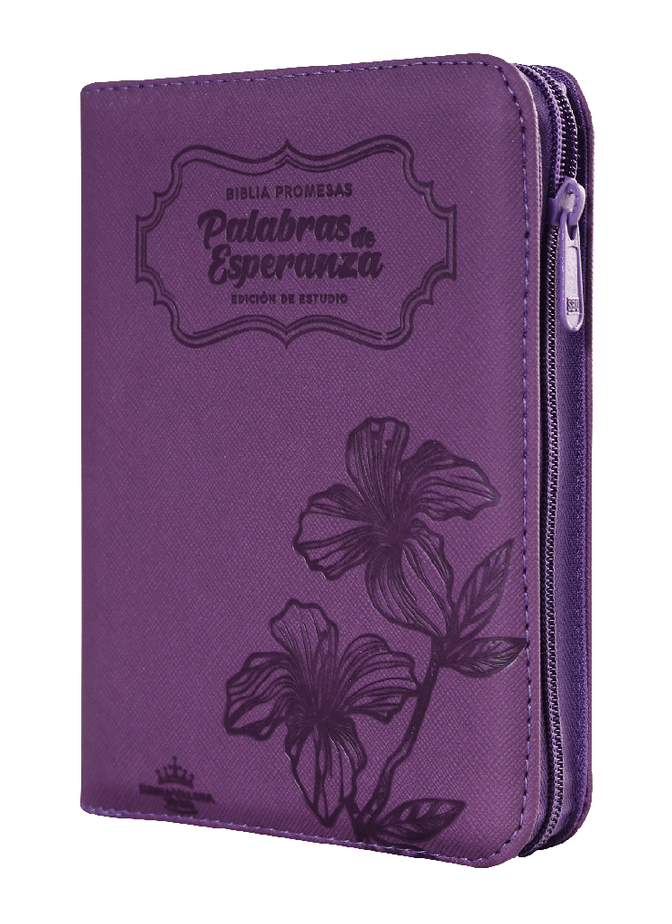 Biblia RVR1960 estudio promesas morado RVR45cZEELM - Image 3