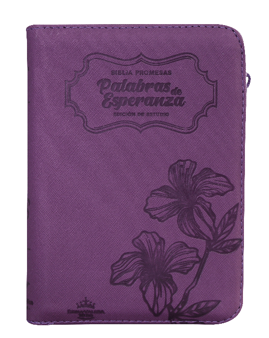 Biblia RVR1960 estudio promesas morado RVR45cZEELM
