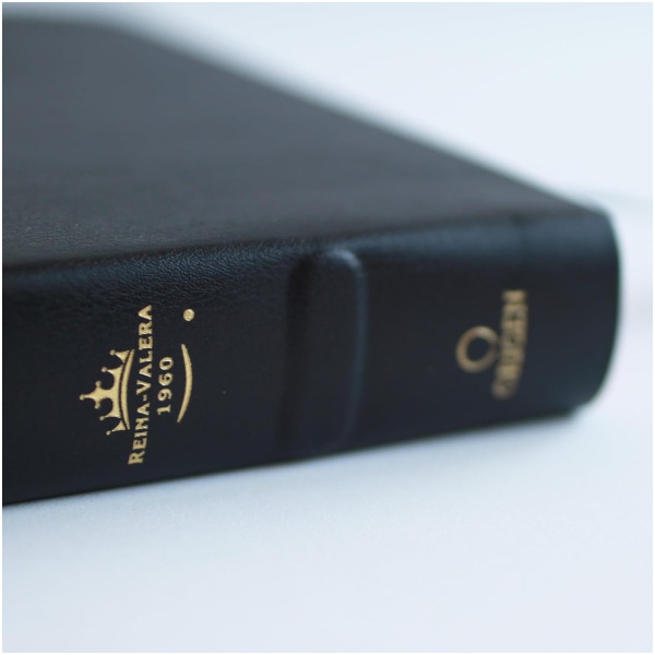 Biblia RVR1960 piel premier negra l grande manual 10.5pt - Image 4
