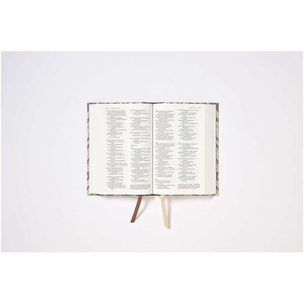 Biblia NVI 2022 compacta floral gray tapa dura - Image 4